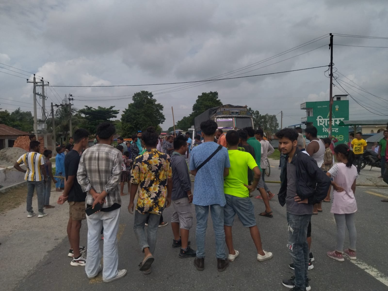 कोशी क्षेत्रमा पानीको माग गर्दै प्रदर्शन