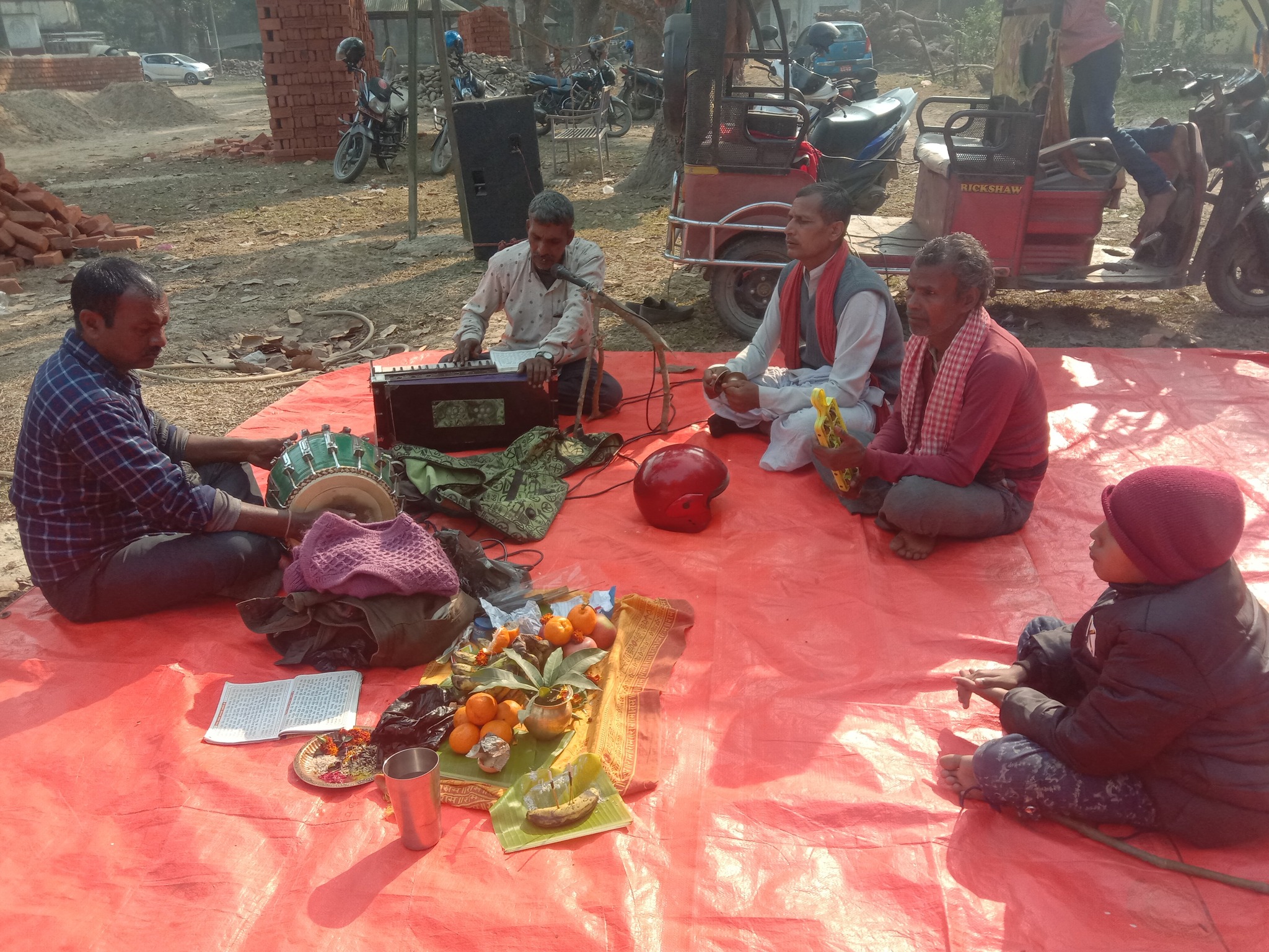रामधुनी मन्दिरमा हनुमान आरधना सहित बनभात कार्यक्रम