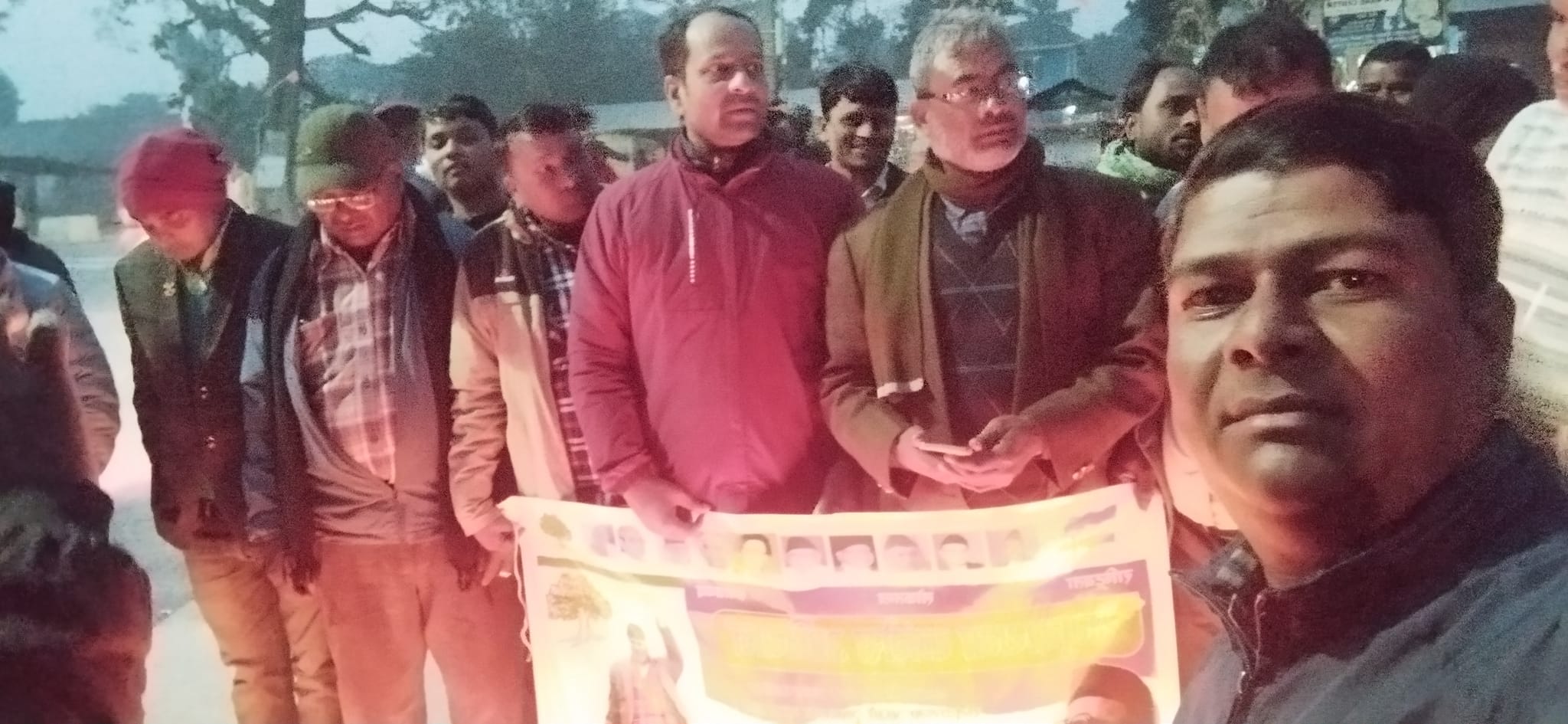चिरौली चौकमा दिप प्रज्जवलन