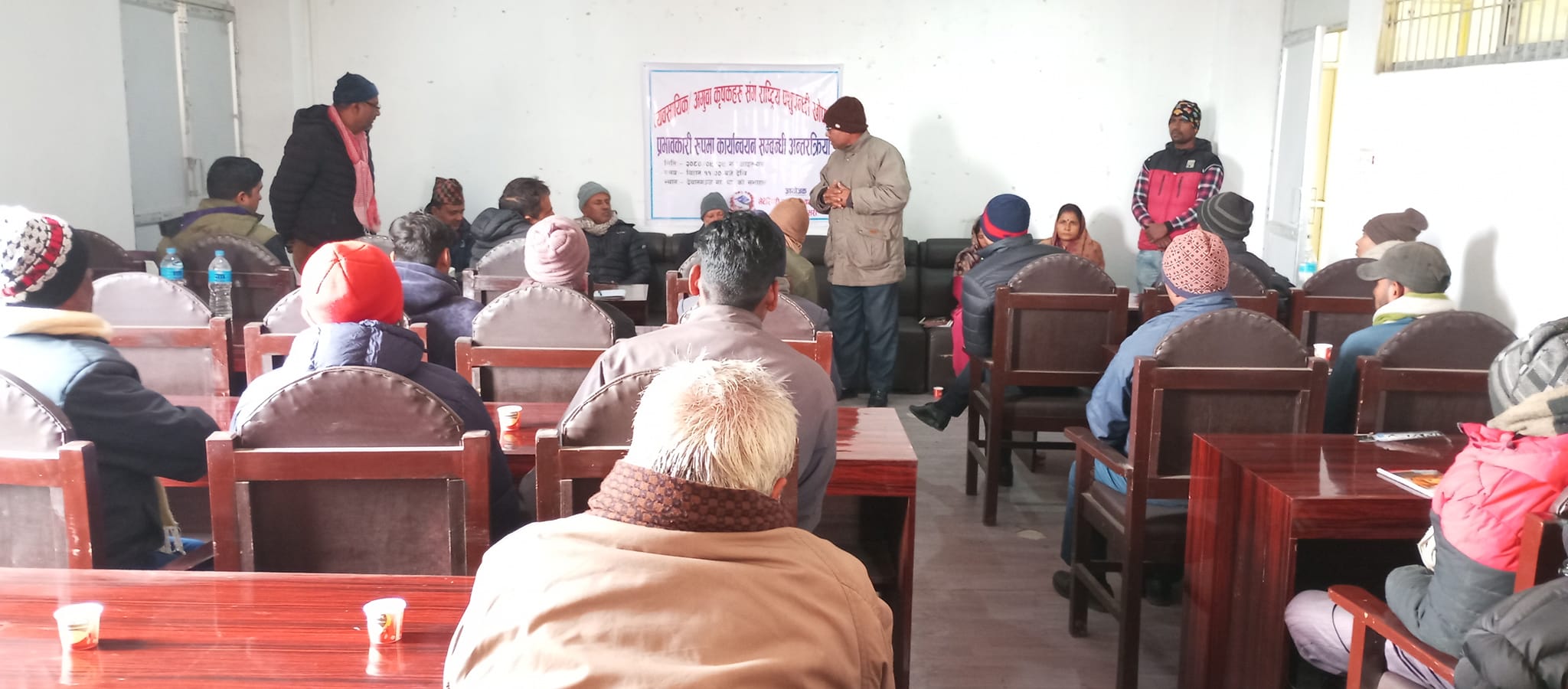 सीमावर्ती देवानगन्ज गाउँपालिकामा खोरेत र पीपीआर खोप लगाउने