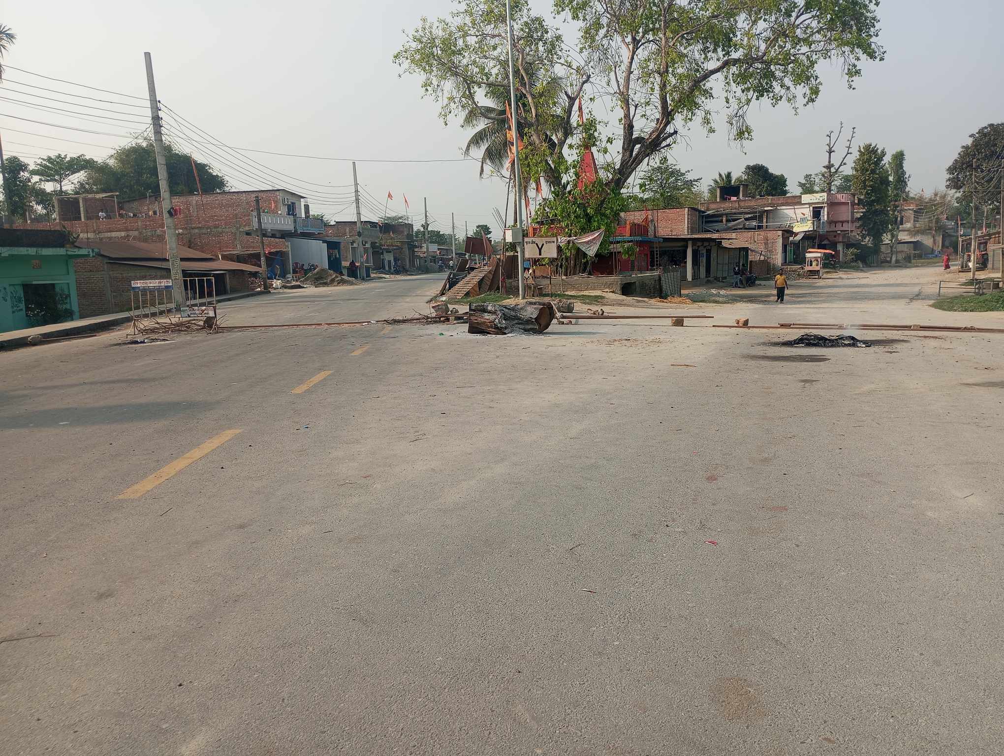 सुनसरीमा दोस्रो दिन पनि कर्फ्यु जारी