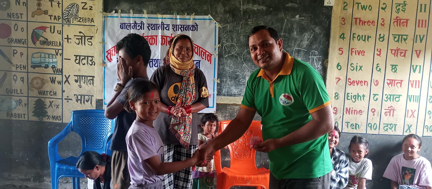 थारु तथा ऋषिदेव टोलमा बाल क्लव