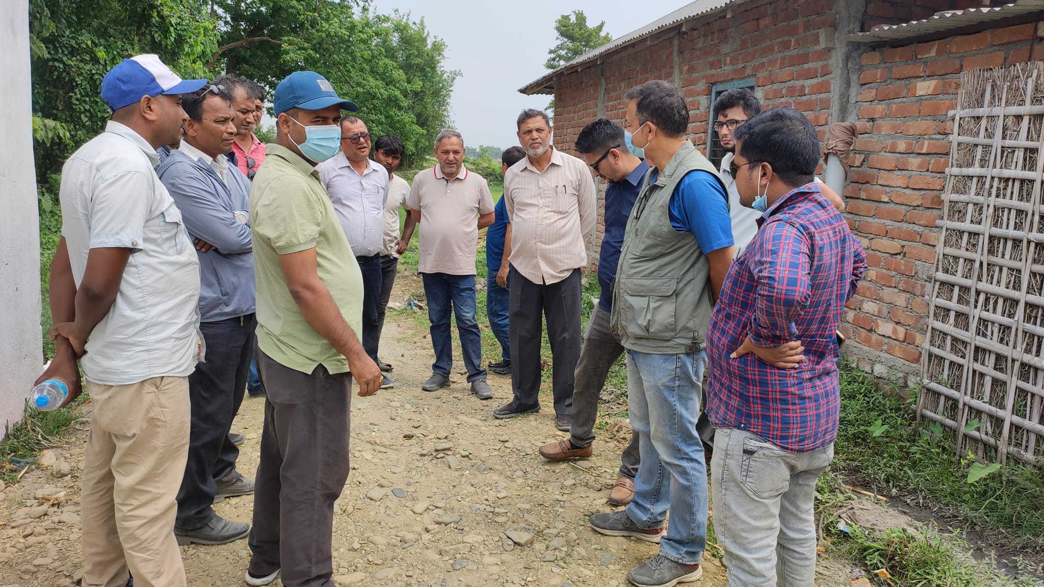 इनरुवाको विकास योजनाहरुको अनुगमन सम्पन्न