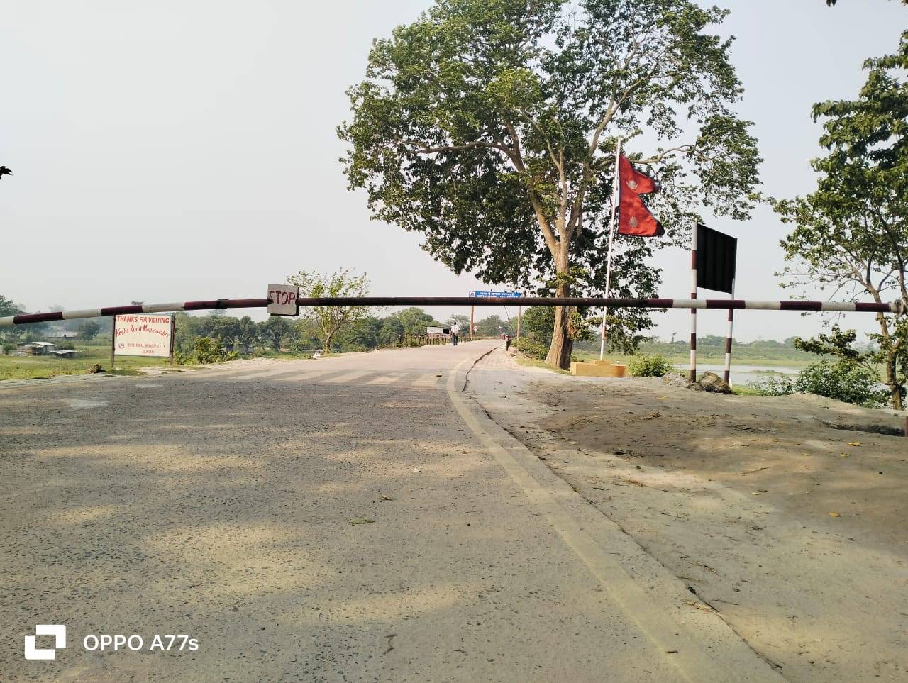 सुनसरीका सीमानाका ७२ घण्टाका लागि बन्द