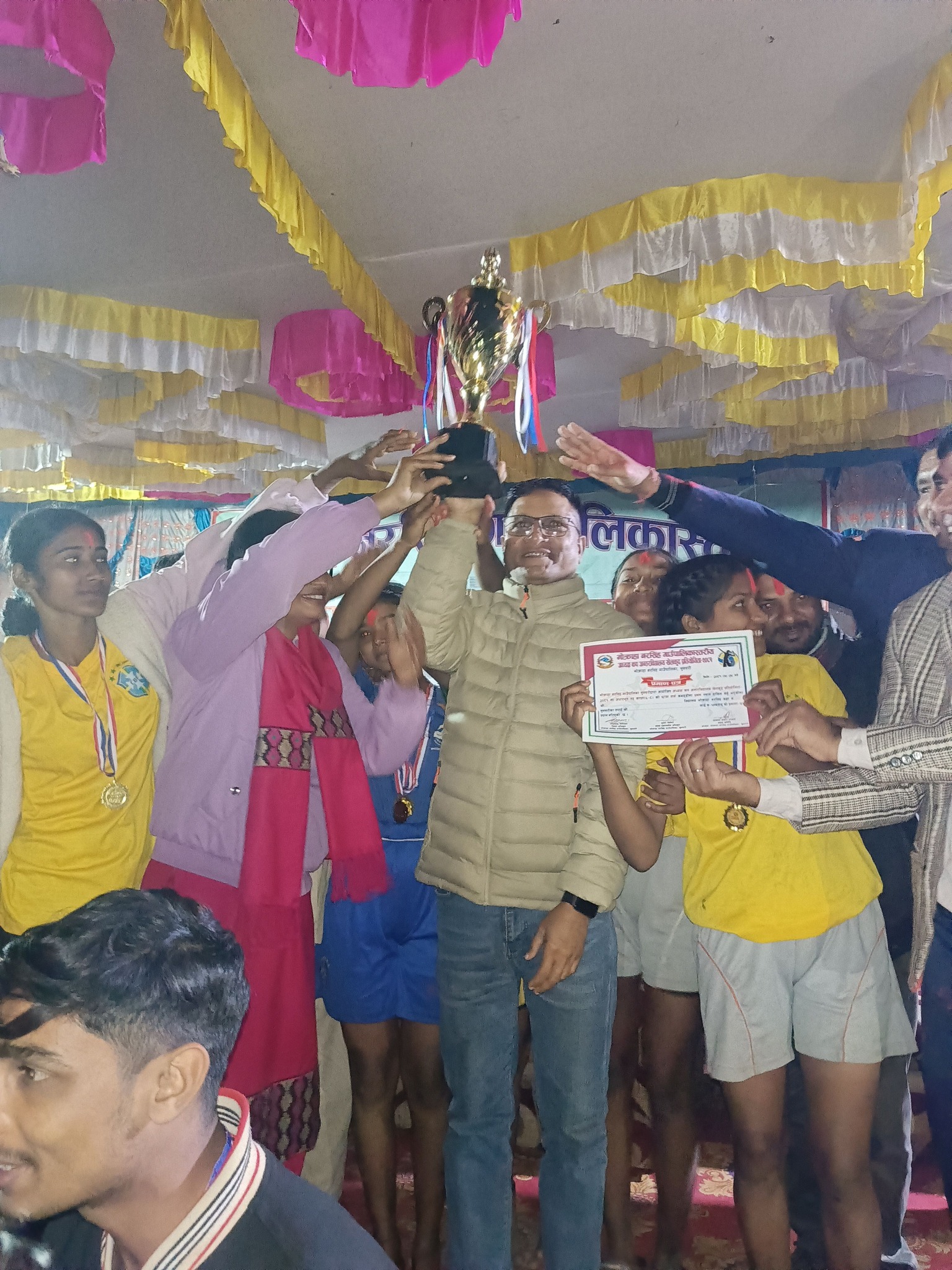 अध्यक्ष कपमा जनता मावि प्रथम