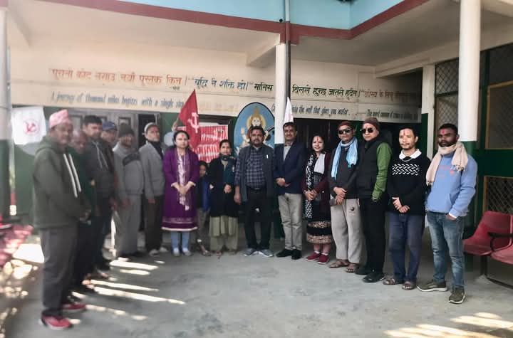 इनरुवा १ मा माओवादी केन्द्रकाे वडा अधिवेशन