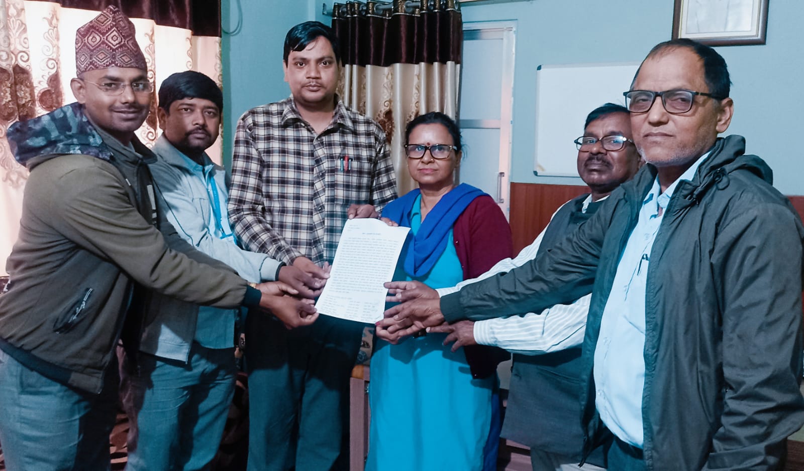 शिक्षक संघ,संगठनले बुझाए ध्यानाकर्षण तथा जानकारी पत्र
