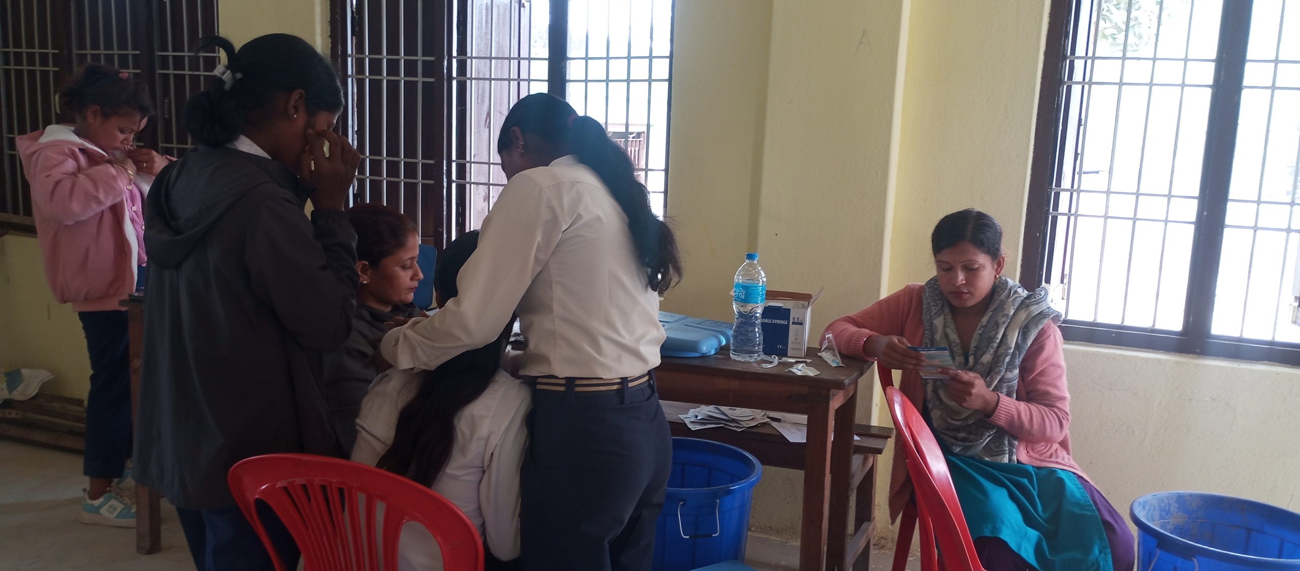 कोशी प्रदेशका २ लाख ३१ हजार बढी बालिकालाई पाठेघरको मुखको क्यान्सरविरूद्धको खोप लगाइयो