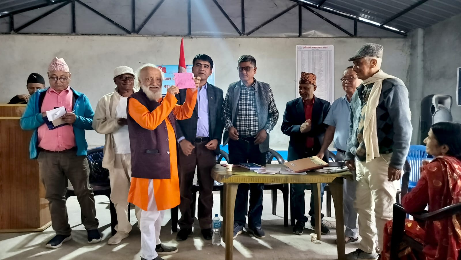 ईनरुवा -५ मा नेकपा (एमाले) को जराको अभियान अभिमुखीकरण कार्यक्रम सम्पन्न