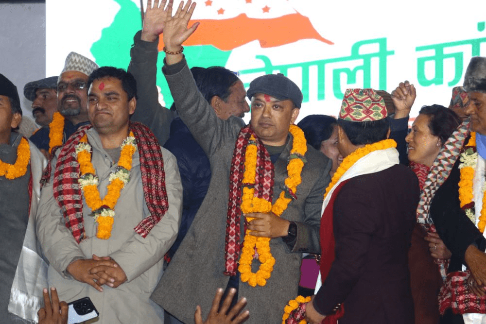 नेपाली कांग्रेसको सभापतिमा गगनकुमार थापा निर्विरोध
