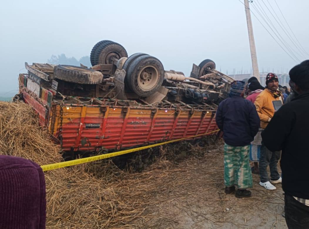 सुनसरीमा ट्रक दुर्घटना हुदाँ ५ जनाको मृत्यु