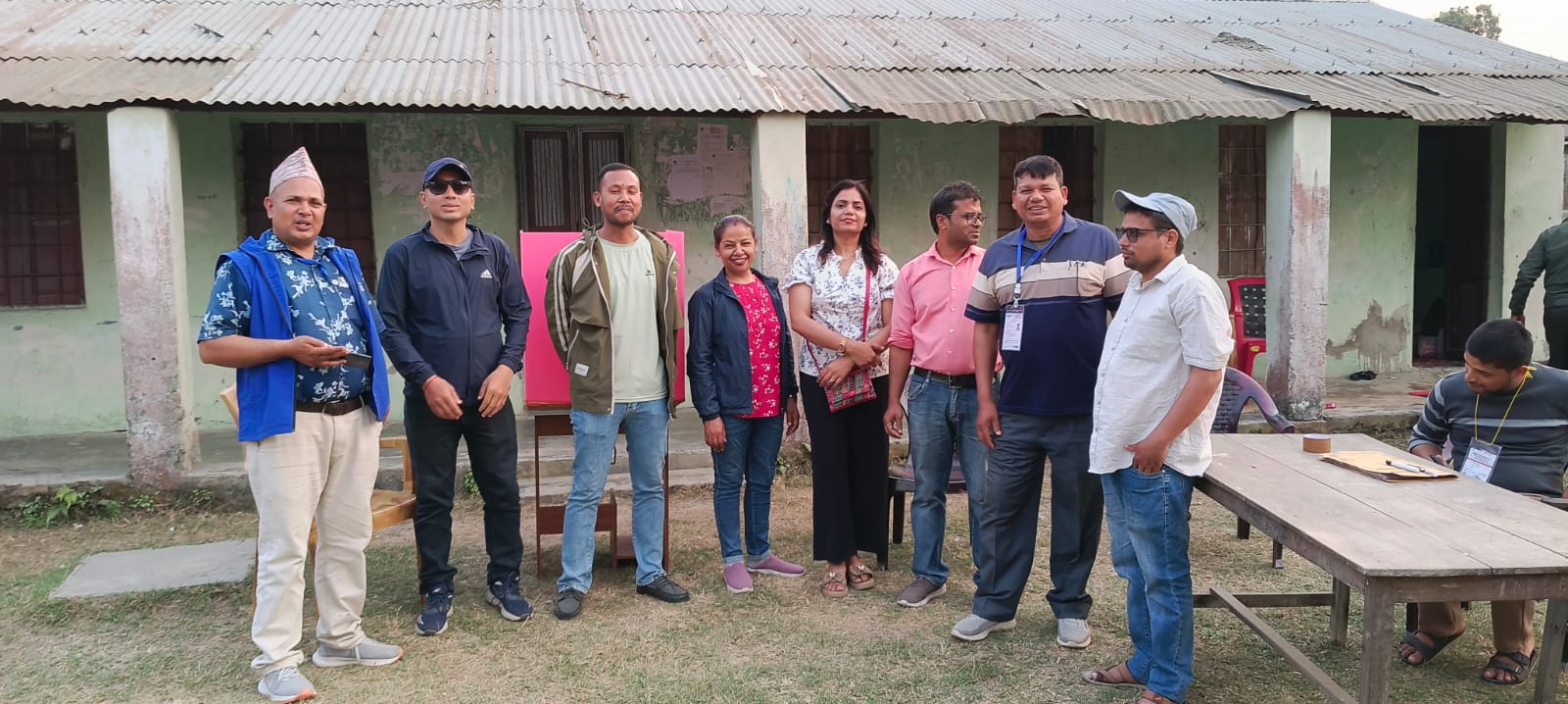 सुनसरीमा सबै मतदान केन्द्रहरु निर्माण, मतदाता मतदान गर्न व्यग्र प्रतिक्षामा