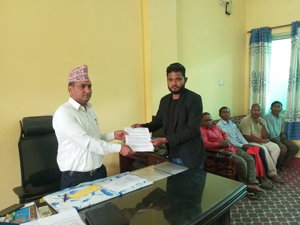 इनरुवा १० नम्बर वडा कार्यालय निर्माण स्थान विवादमा