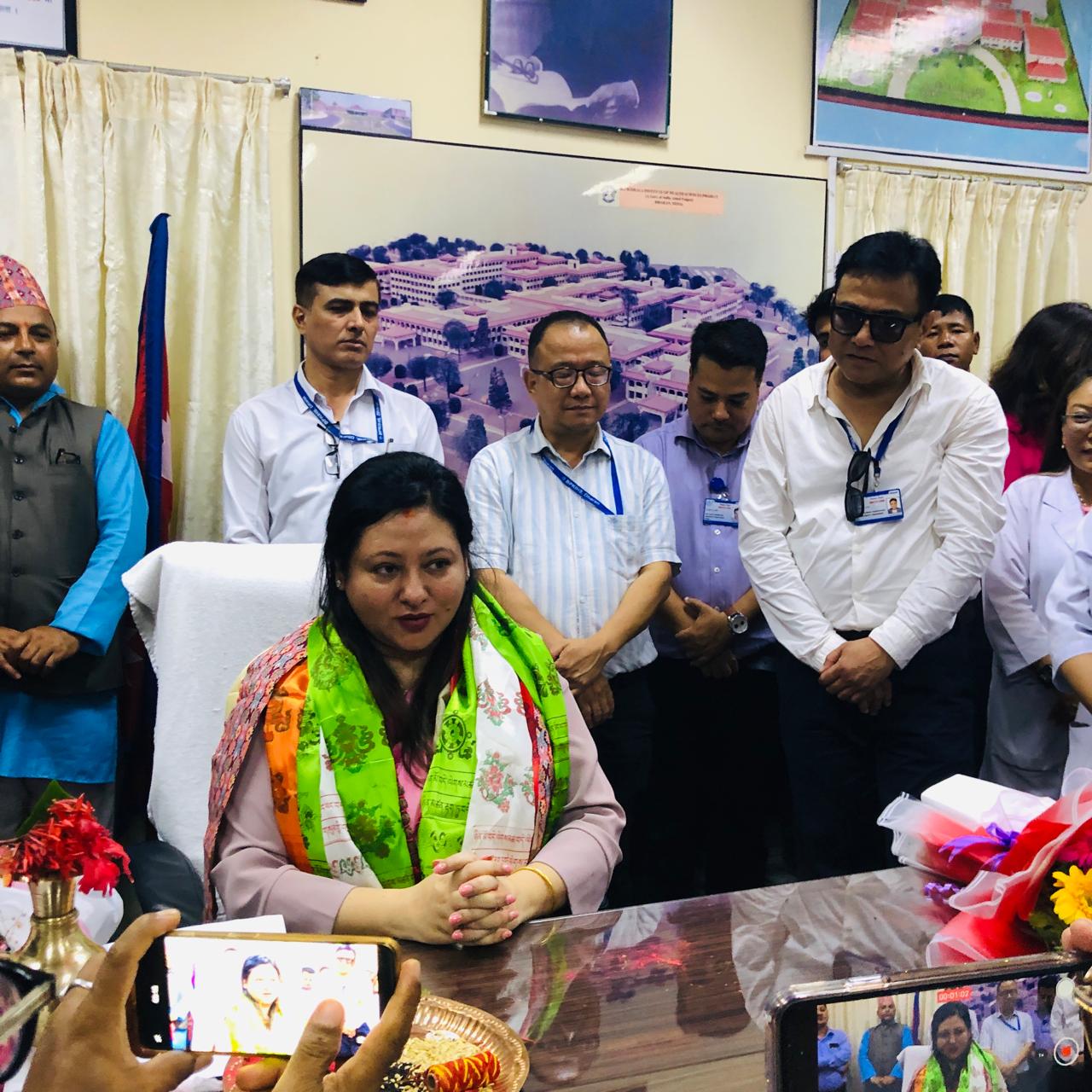 प्रा.डा. स्मृती कार्की उपकुलपतिमा नियुक्त भई पदभार ग्रहण