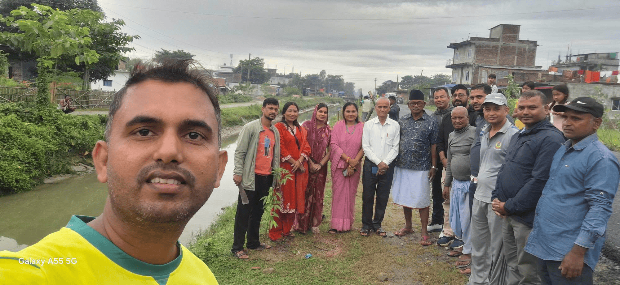 गढी २ को सीतागञ्ज शाखा छाप्की नहरमा सयवटा बिरुवा रोपियो, संरक्षणमा जोड